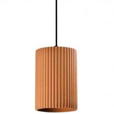 Φωτιστικό Κρεμαστό Φ15cm E27 230V Γύψινο Τερακότα 4062-T